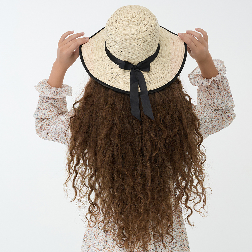 GALANTE Шляпка женская с контрастной окантовкой, р-р 56, 100% целлюлоза, 3 цвета - #24