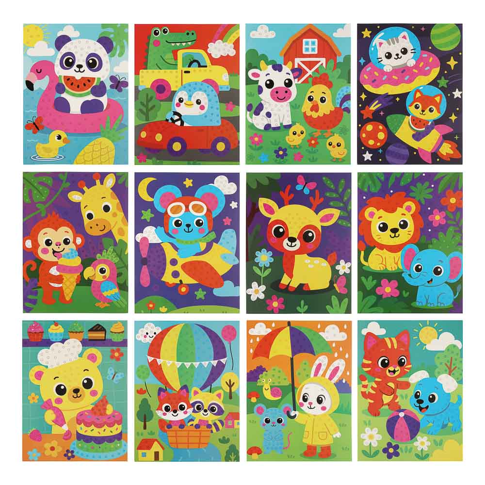 Аппликация из страз ХОББИХИТ, 19х26см, бумага, пластик - #2