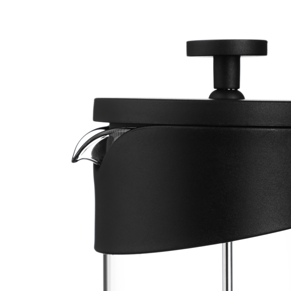 SATOSHI Лансон черный Френч-пресс 1,0л, жаропрочное стекло - #2