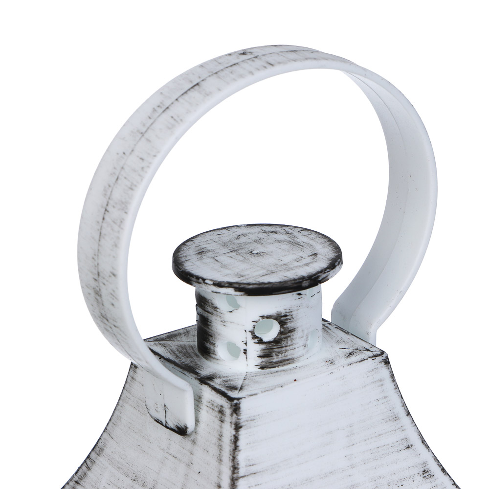 Светильник декор. LED в виде фонаря тм СНОУ БУМ, 10,5x10,5x21см, PP, стекло, 3xAAA, 1 режим, 2 вида - #5