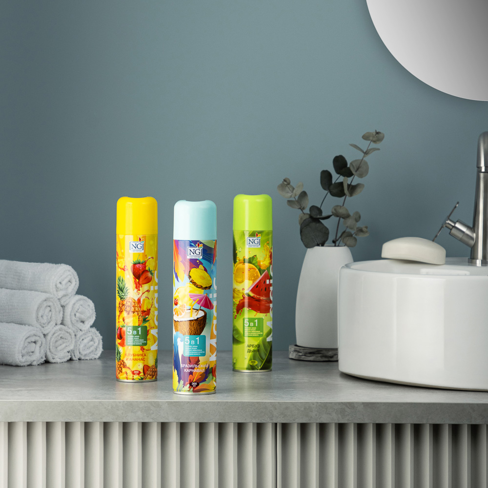 NEW GALAXY Освежитель воздуха Magic, 300 мл, Арбуз и дыня - #8