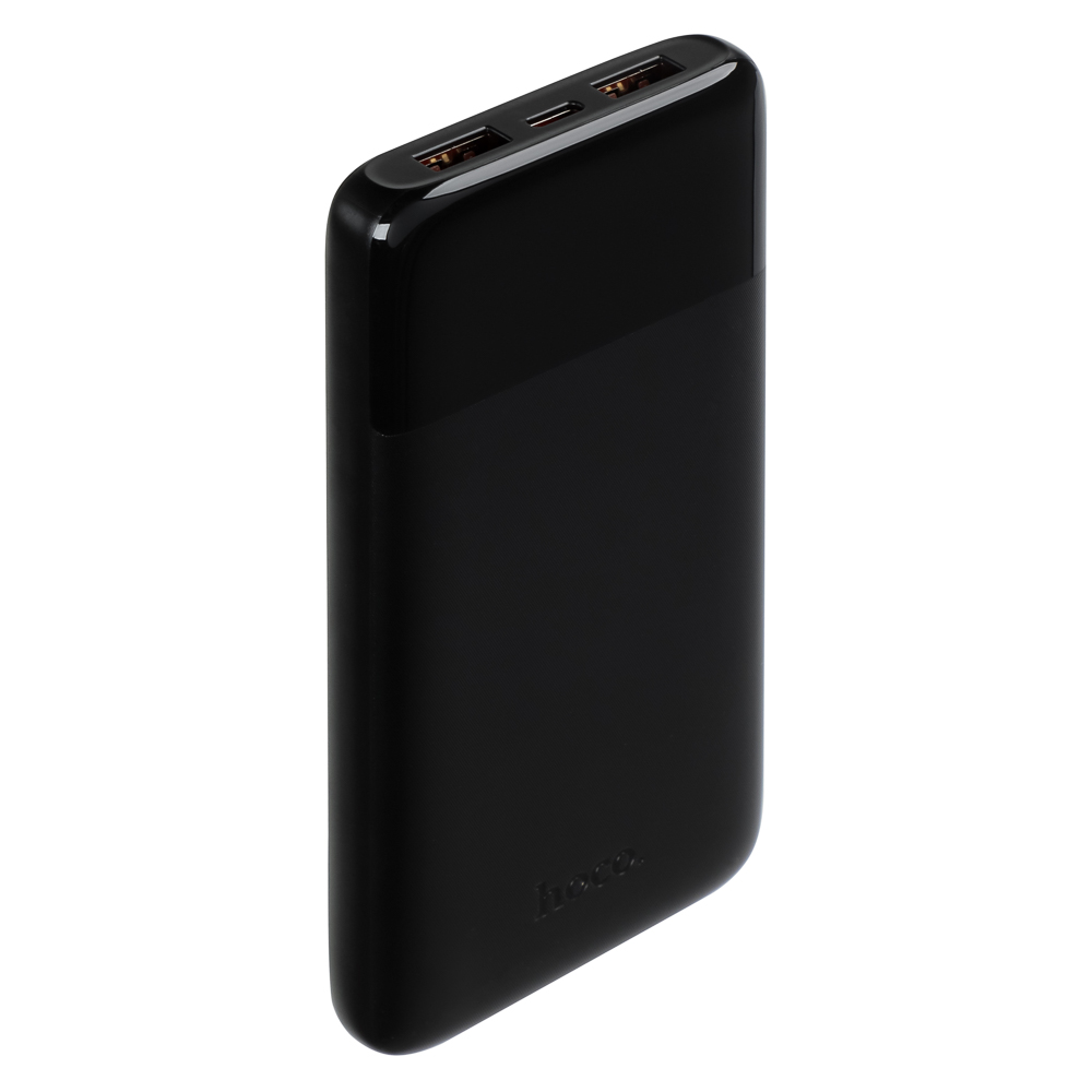 hoco. Аккумулятор мобильный модель J121, 10000 мАч, дисплей 22,5W, цвет: черный - #1