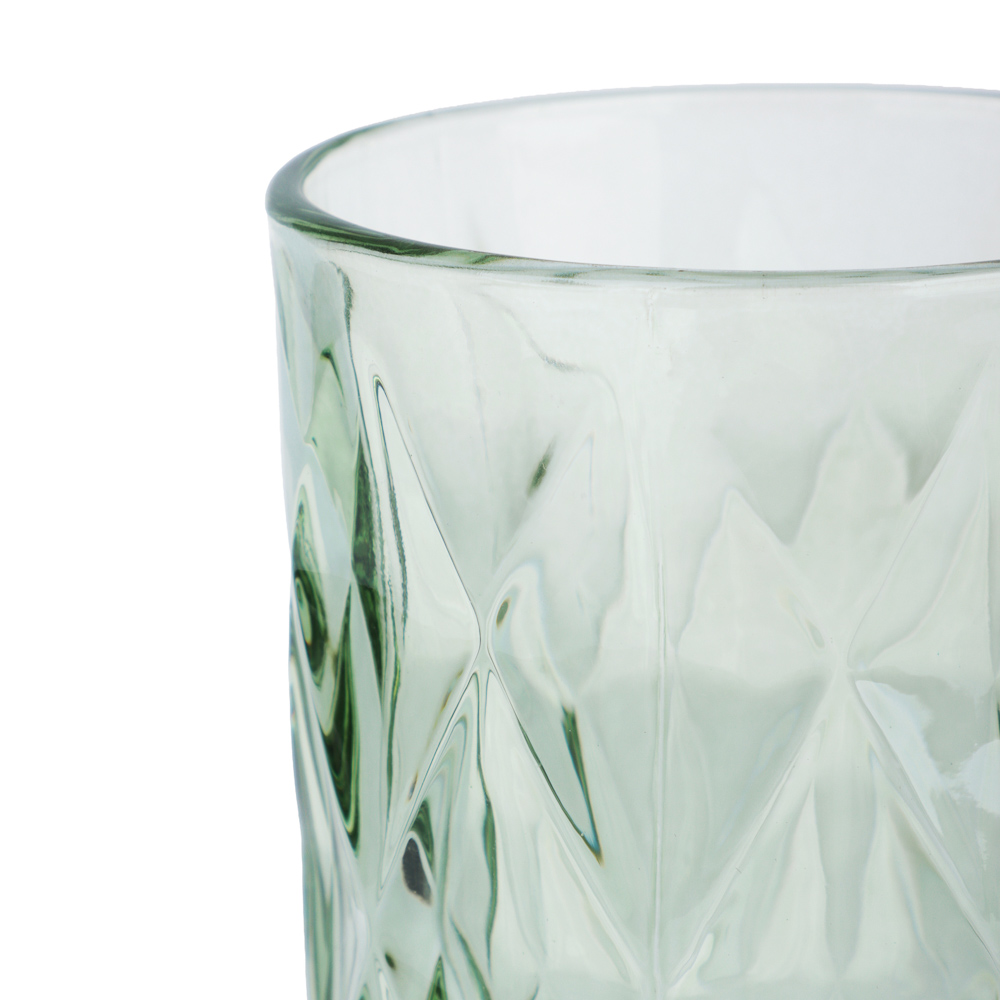 Стакан тм MILLIMI Ромб, 350мл, стекло - #4