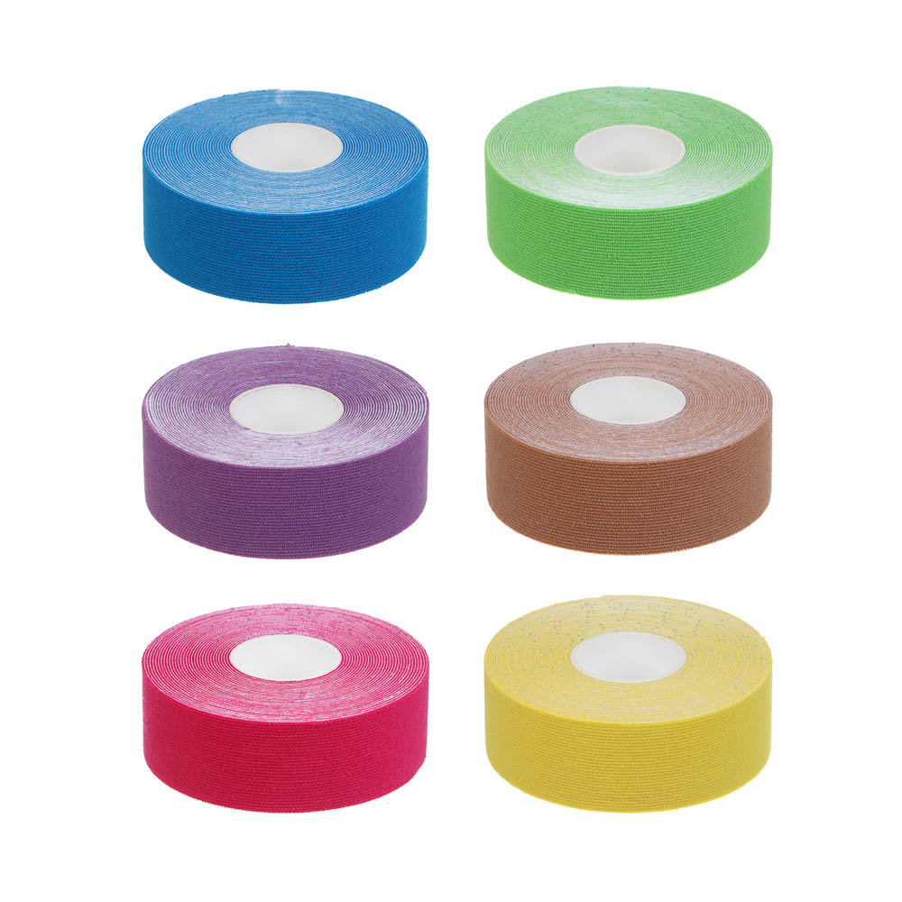 Тейп-лента кинезиологическая, самоклеящаяся тм BY SPORT, 5мх2,5см, хлопок, 6 цветов - #1