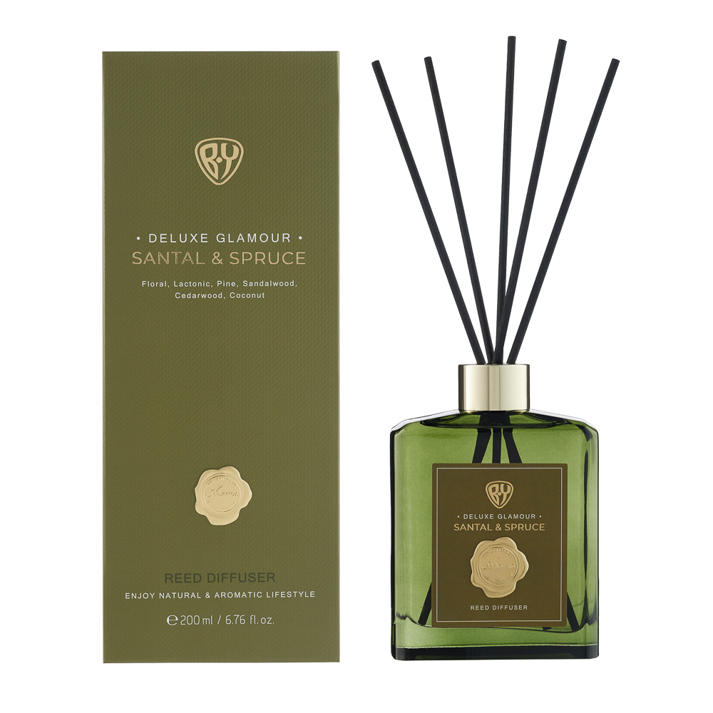 BY Диффузор Deluxe Glamour, 200мл. Santal & Spruce - #1