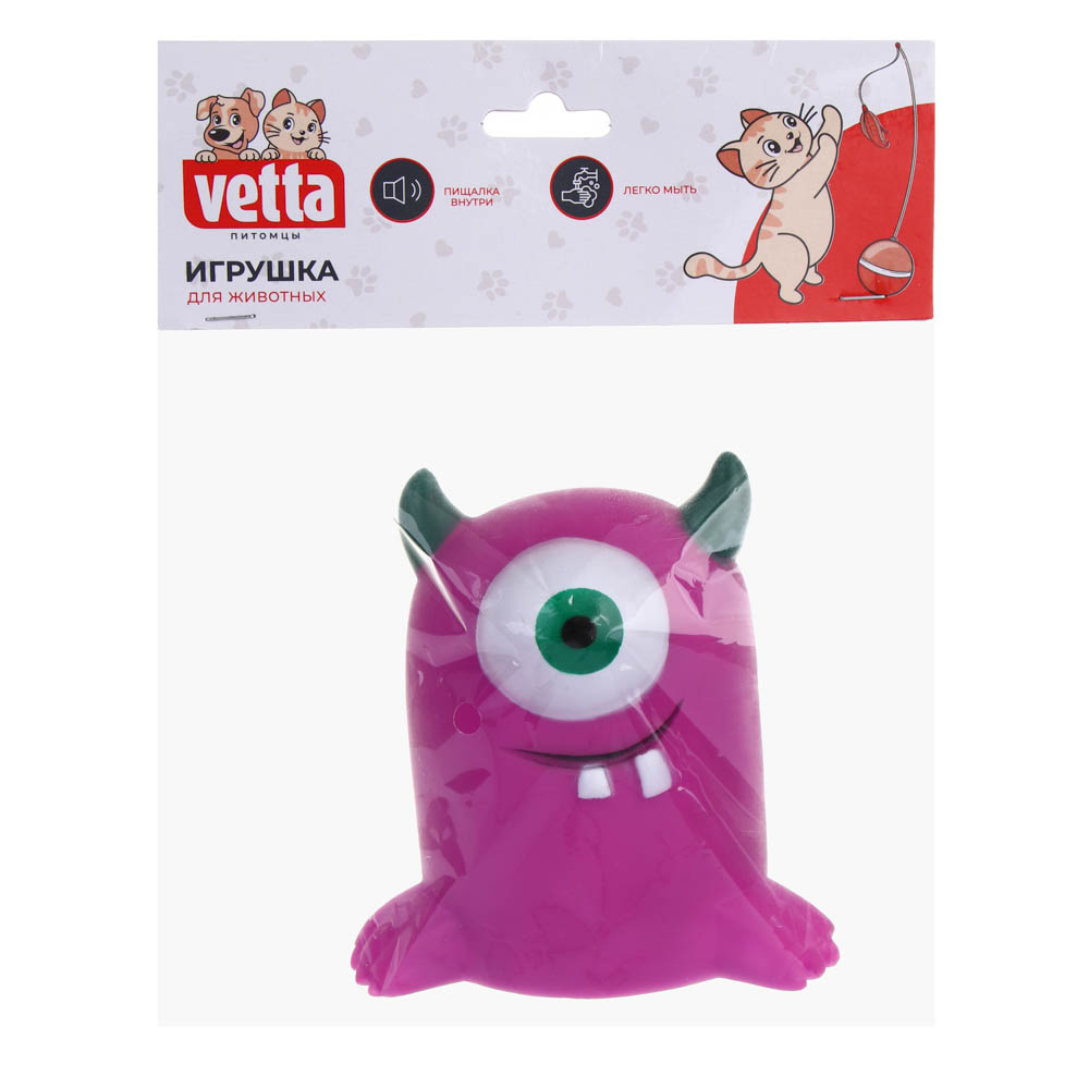 VETTA Игрушка для домашних животных, ПВХ, 6,5х9 см, монстр - #6