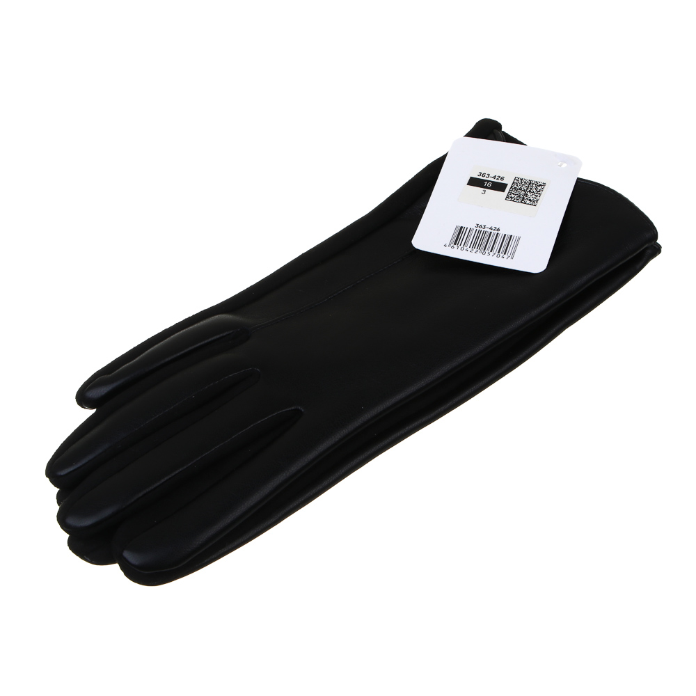 GALANTE Перчатки женские контактные, р.18-20, 100% полиуретан, черные, ОЗ25-10 - #5