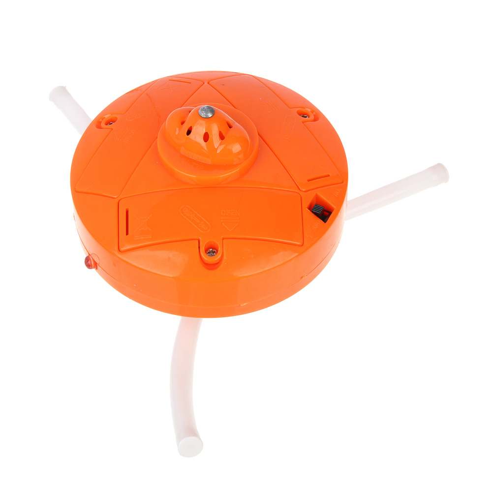 ИГРОЛЕНД Рыжий Волчок музыкальный светящийся, 6,6x6,8x11,3 см, 3xАА, ABS - #5