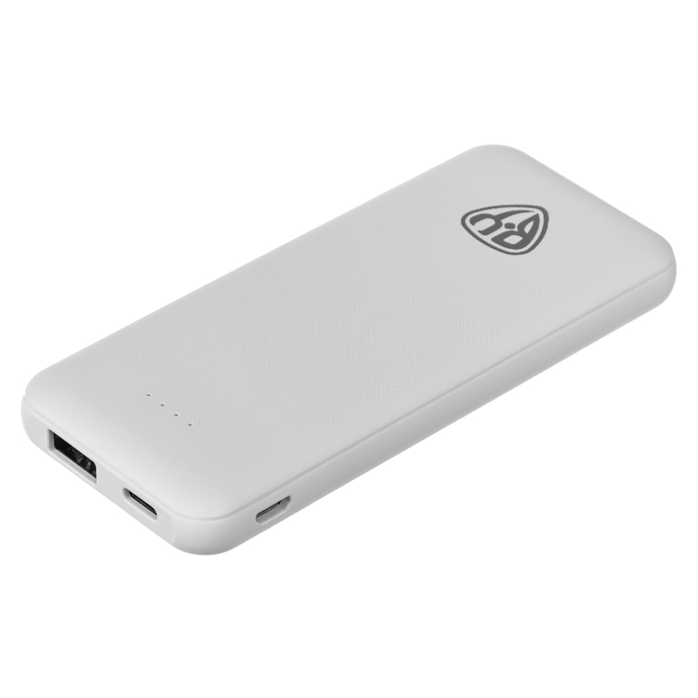 Аккумулятор мобильный BY, белый, 5000 мАч, USB, 2А - #4