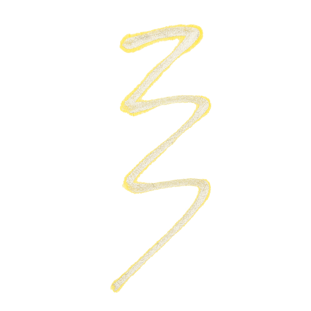 ClipStudio Маркер контурный 2х-сторонний, серебристый + желтый контур, након. 3мм/1мм, пластик - #5