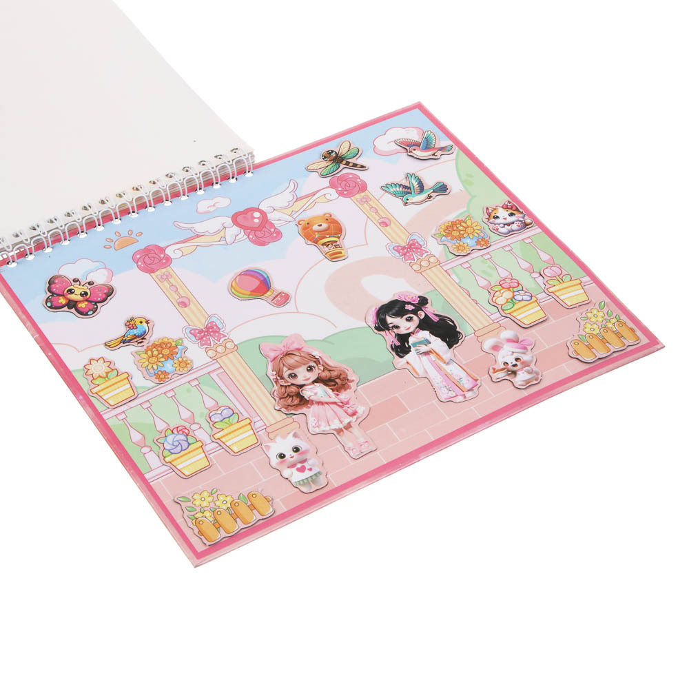 Набор для творчества с наклейками, гравюрой, магнитным пазлом, 23,5х24,5см, картон, бумага, микс, 3+ - #13