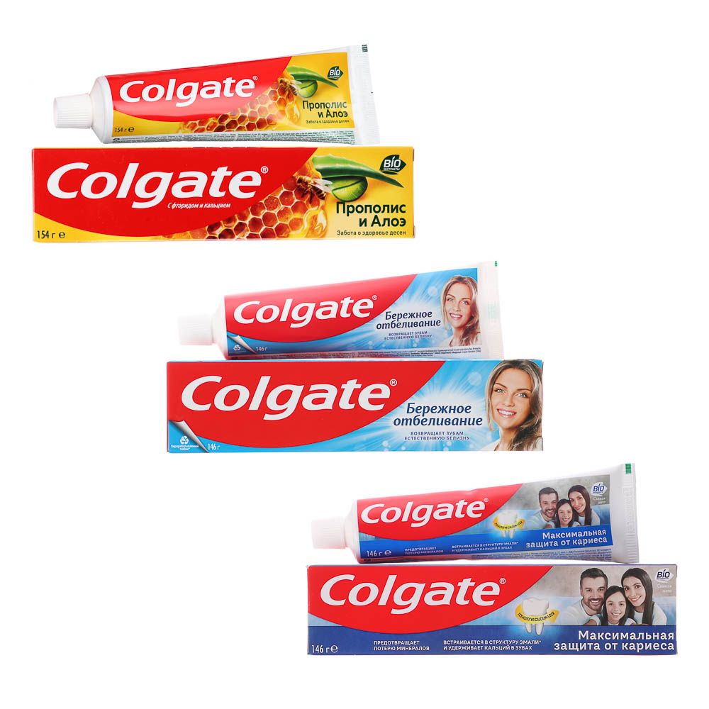 Зубная паста COLGATE, 100мл,3вида - #1