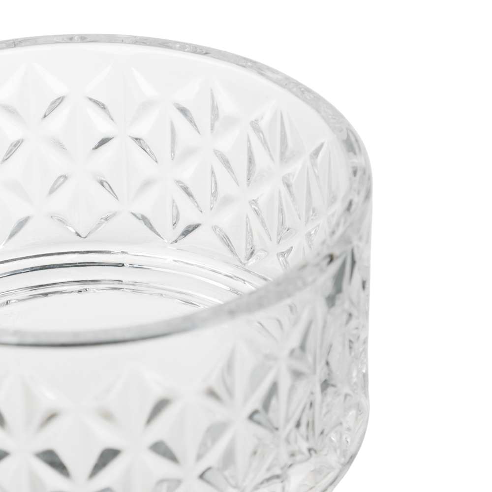 Набор из 3х конфетниц с крышкой тм MILLIMI, 10,5*20,5см, 320мл, стекло - #9