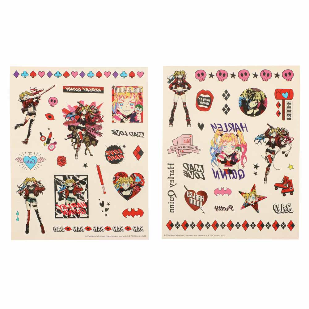 НД ПЛЭЙ Наклейки-татуировки, бумага, 11,8х19см, 2 листа, 4 дизайна - #21