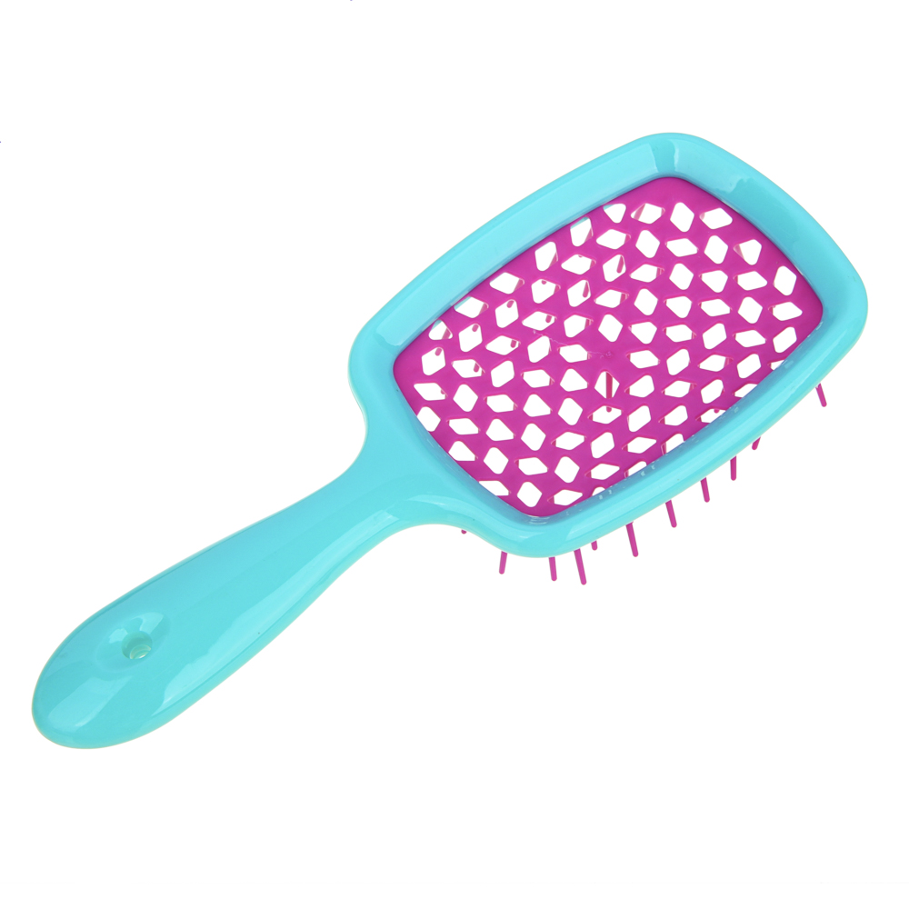 Расческа массажная тм ЮНИLOOK, 20,5см, ТПЭ, AБС пластик, 6 цветов - #5