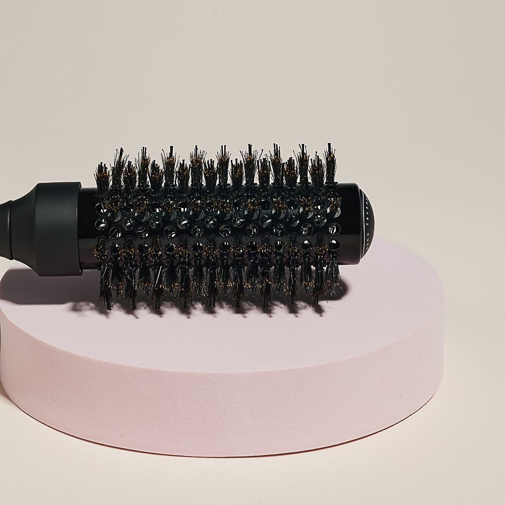 ЮНИLOOK Брашинг для волос, d=32мм, 26,2см, AБС пластик, нейлон, щетина - #8