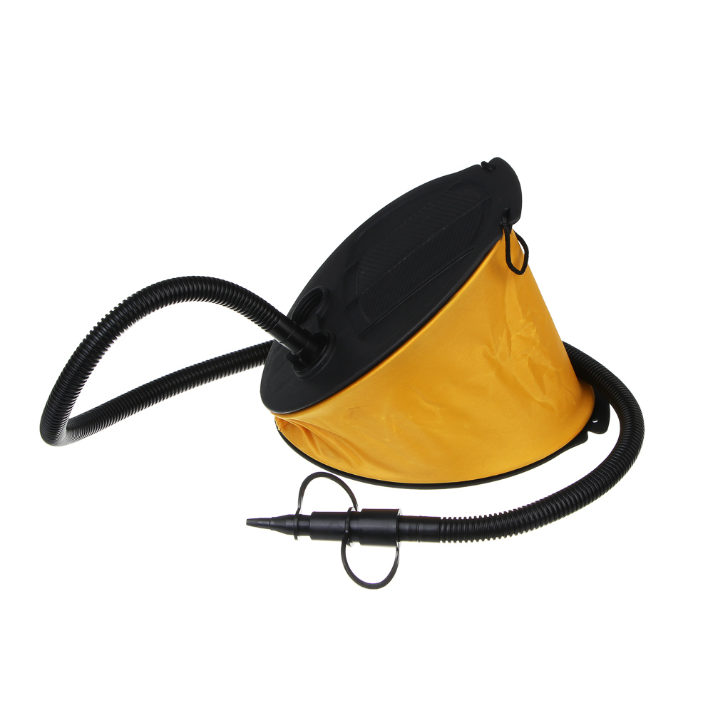 Насос ножной, тм BY SPORT, объём 3л, 22см, 3 насадки в комплекте, РР - #5