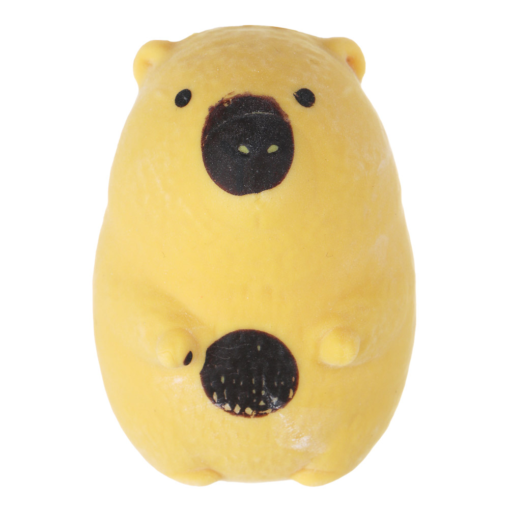 ИГРОЛЕНД Игрушка-антистресс, мялка "Капибара", TPR, 9х13см, 2 дизайна - #5