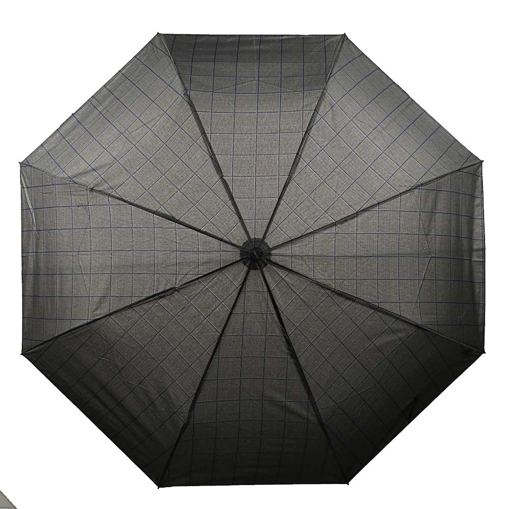 Зонт мужской, полуавтомат, сплав, пластик, полиэстер, 55см, 8 спиц, 4 цвета - #4