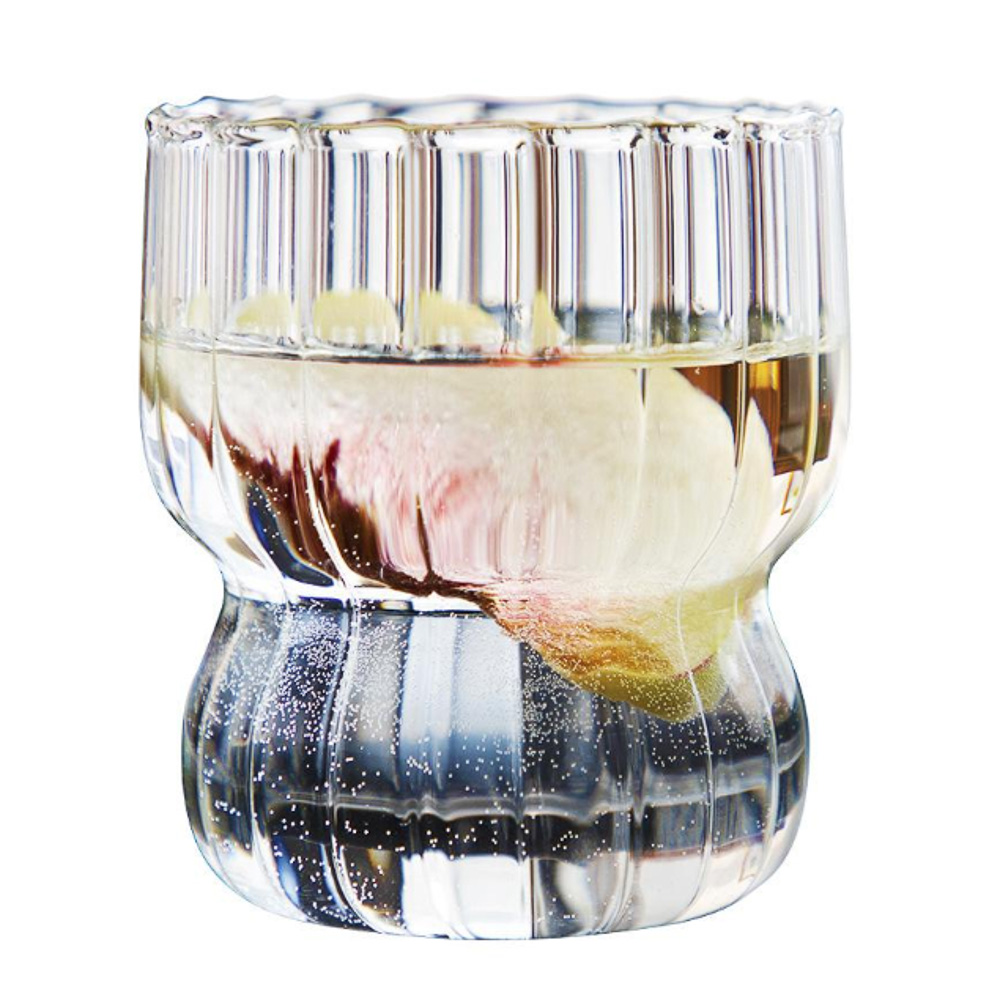 Стакан с неровным краем тм MILLIMI Лава, 300мл, стекло - #1