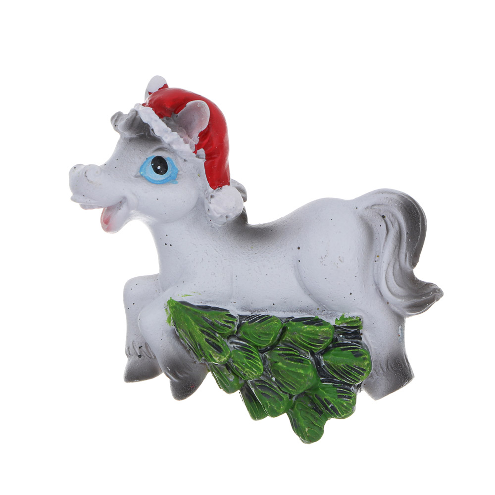 СНОУ БУМ Магнит Лошадь 5x1.5x6 см, полистоун, 4 вида - #2