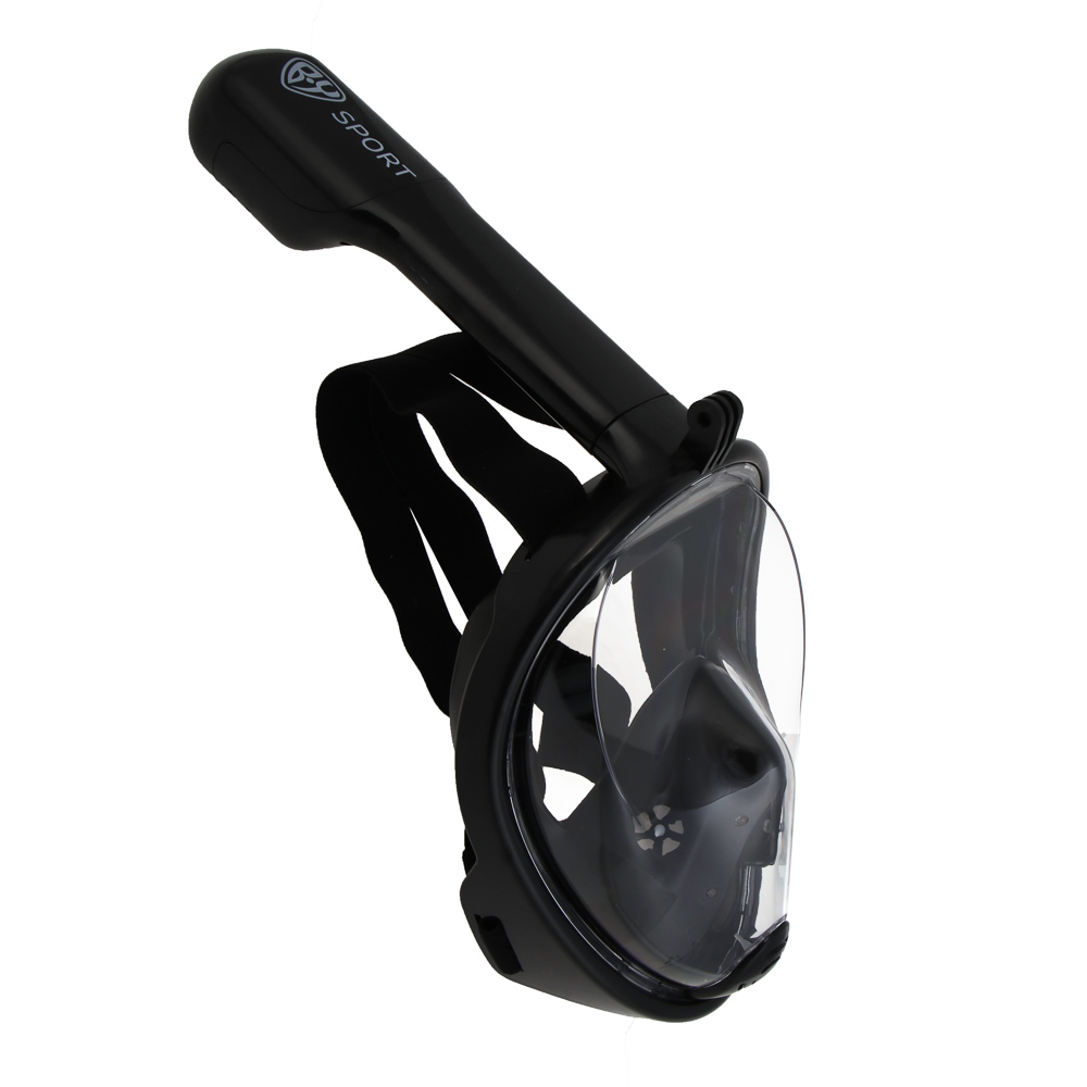 SILAPRO Маска для снорклинга с держателем для экшен-камеры и защитой от запотевания, РС, силикон - #2