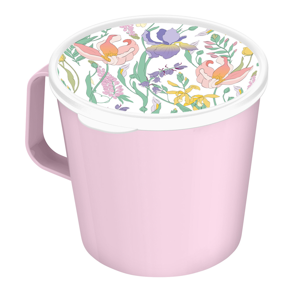 Ботаника Кружка с крышкой 750мл, пластик, 3 цвета - #2