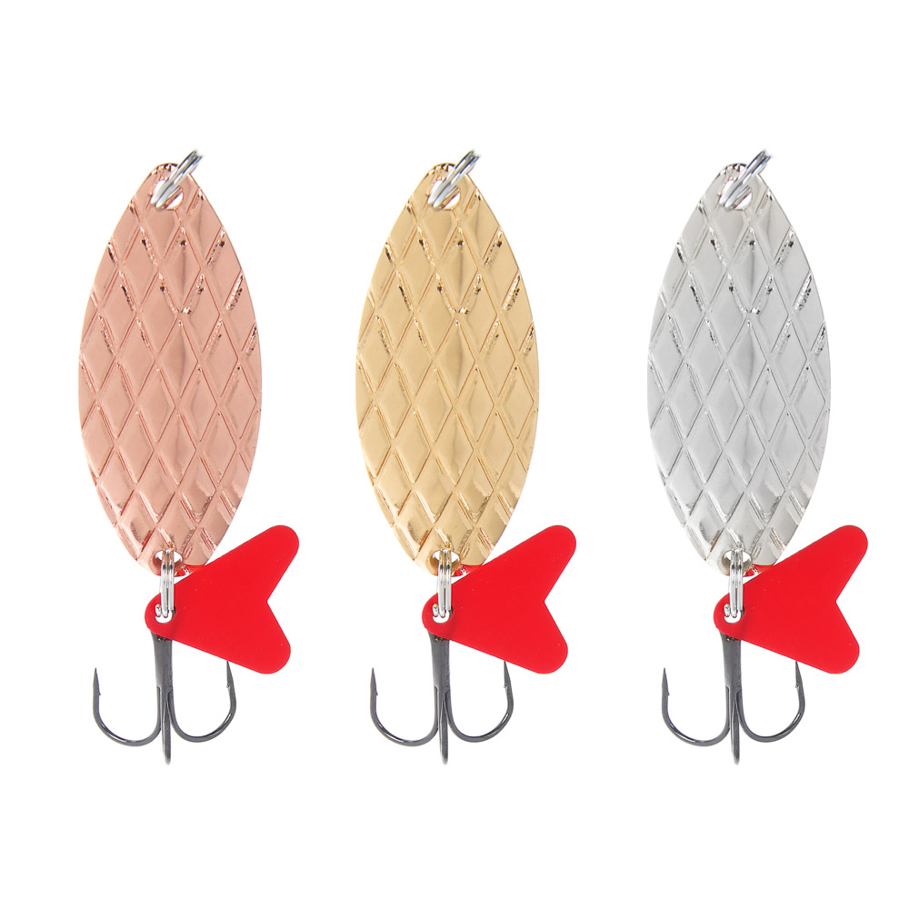 Блесна колеблющаяся "Кристалл" тм AZOR FISHING, 18гр, 3 цвета - #1