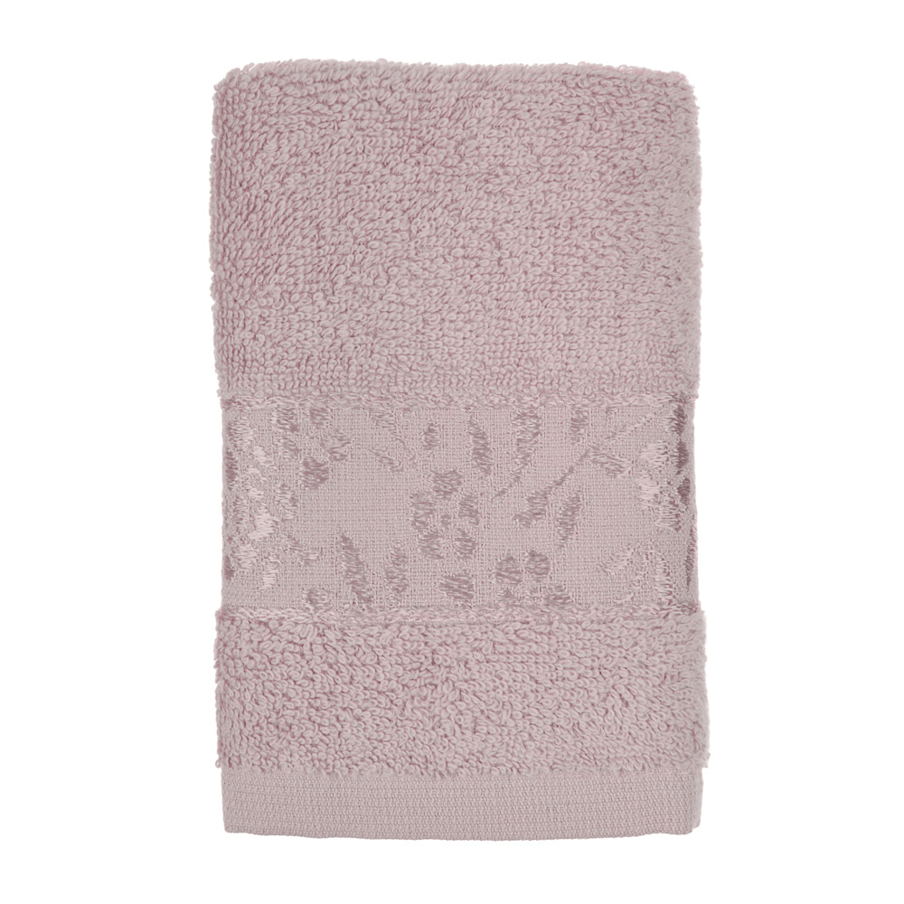 PROVANCE Шарли Комплект полотенец махровых, 100% хлопок, 30х50, 50х90, 70х130, 430г/м, розовый - #9