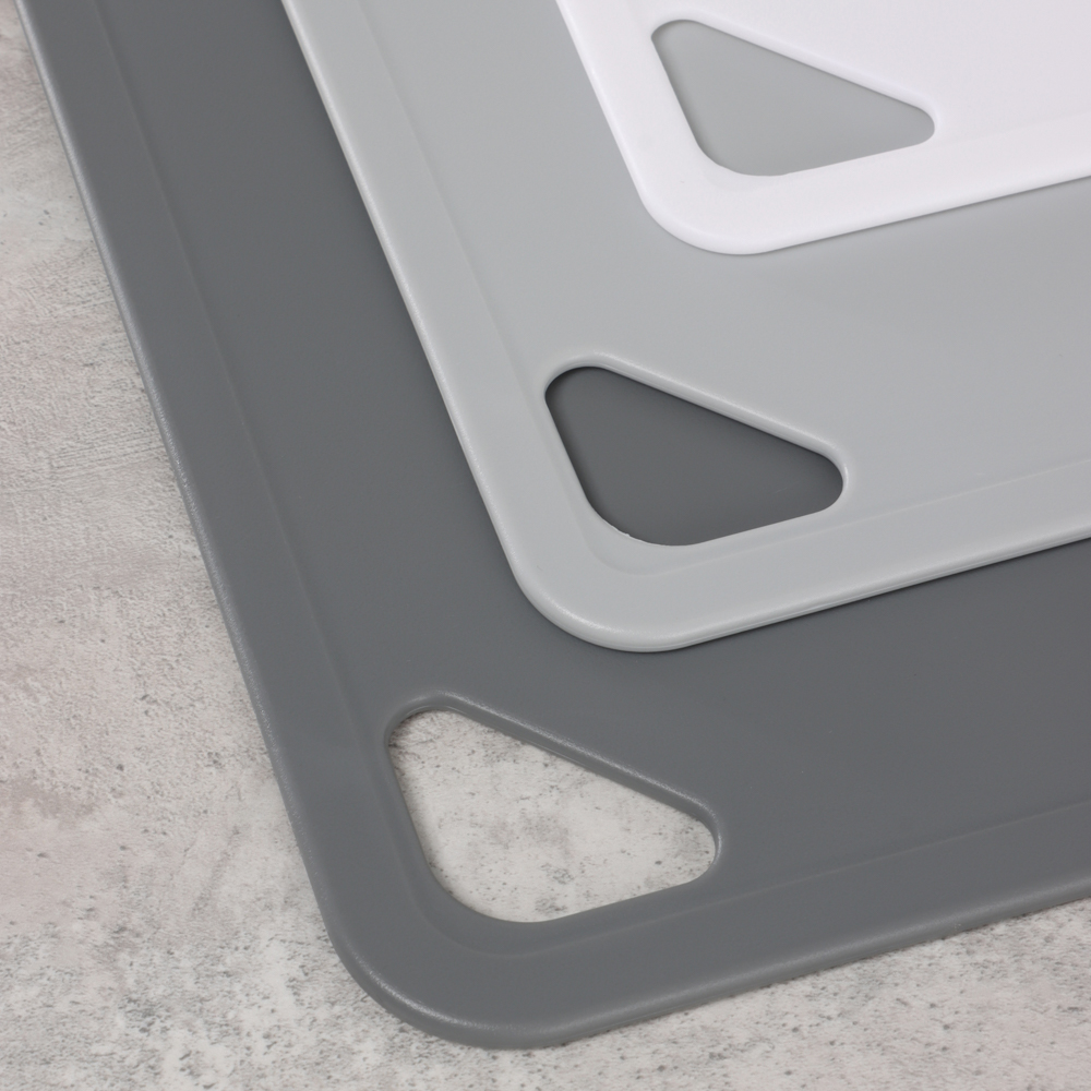 SATOSHI Ланьон Набор досок разделочных 3шт 36x25x0,6 см; 29x20x0,5 см; 23x16x0,4 см, пластик - #10