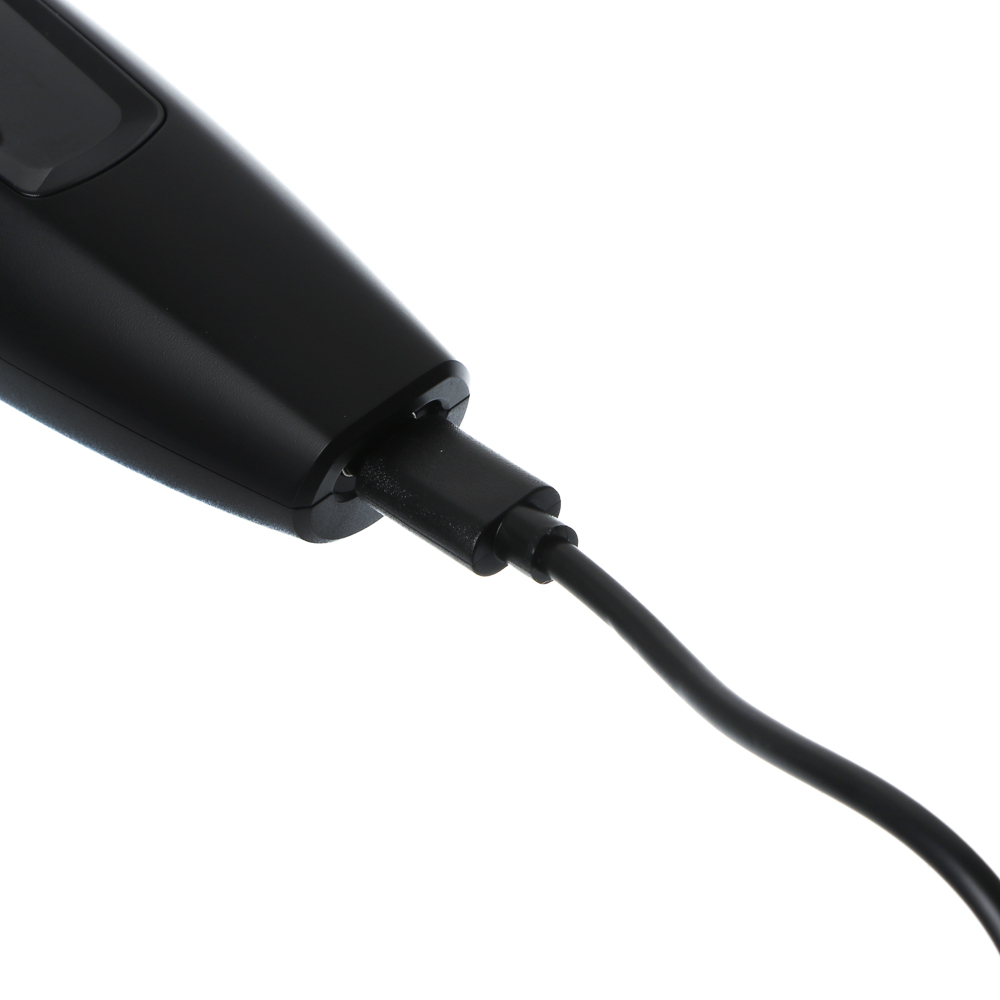 LEBEN Машинка для стрижки, керамические ножи, цифровой дисплей, аккумулятор 1200мАч, USB-кабель - #7