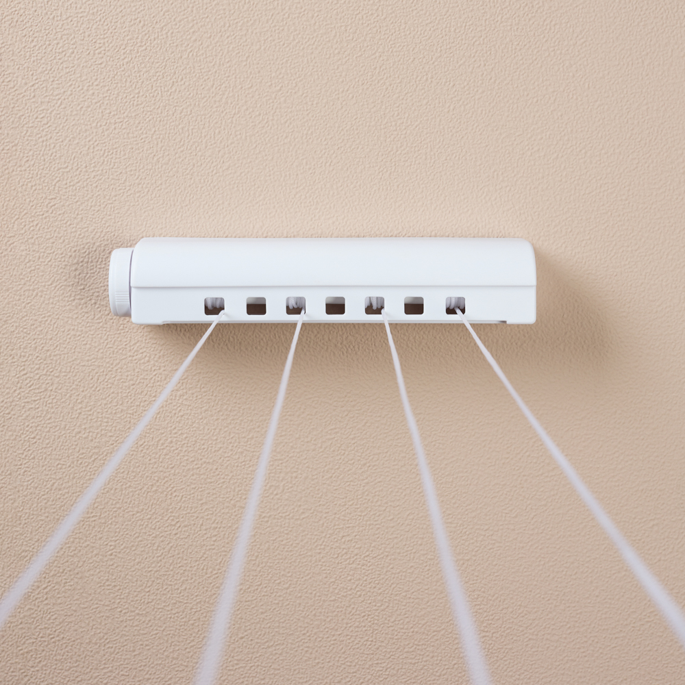 VETTA Сушилка для белья роторная 4 линии, 295х59х63мм, пластик - #10