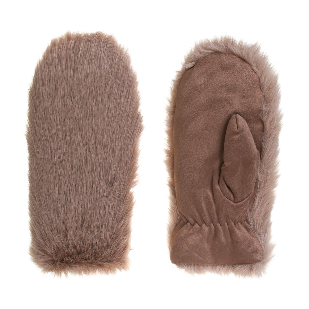 GALANTE Рукавицы женские из экомеха, р.18-20, 100% полиэстер, цвета в ас-те, ОЗ25-19 - #4