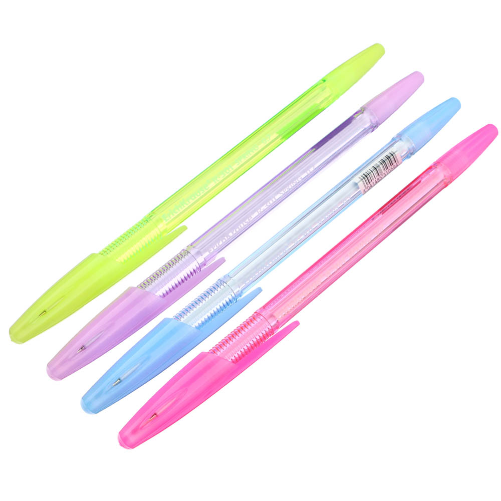 Ручка шариковая Erich Krause синяя R-301 "Спринг Стик", наконечник 0,7 мм, 31059 - #5