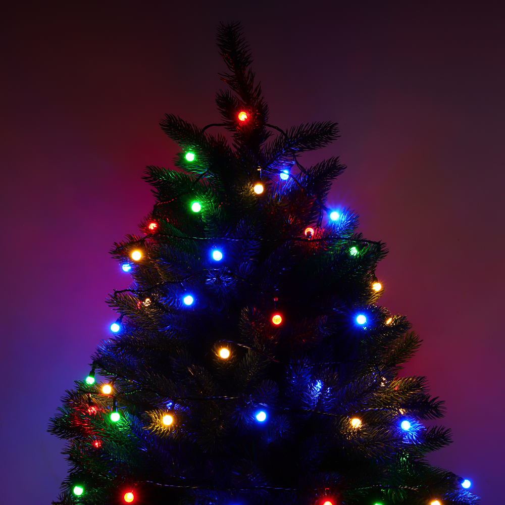 BY Гирлянда эл. вьюн улич, 20м, 160LED, шампань, пост.св., ПВХ зел, коннект, IP54, 220В (24В) - #10