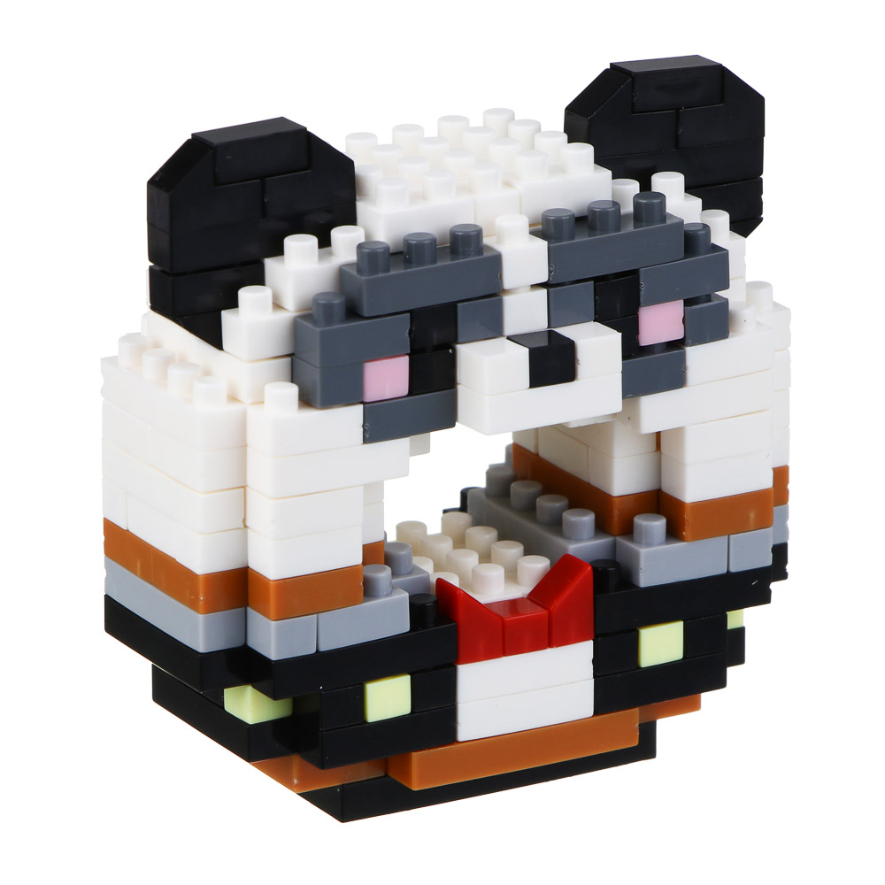 Конструктор мини 3D "ЗвероПончик", ABS, 7,8х4,1х11,3см, 12 видов - #6