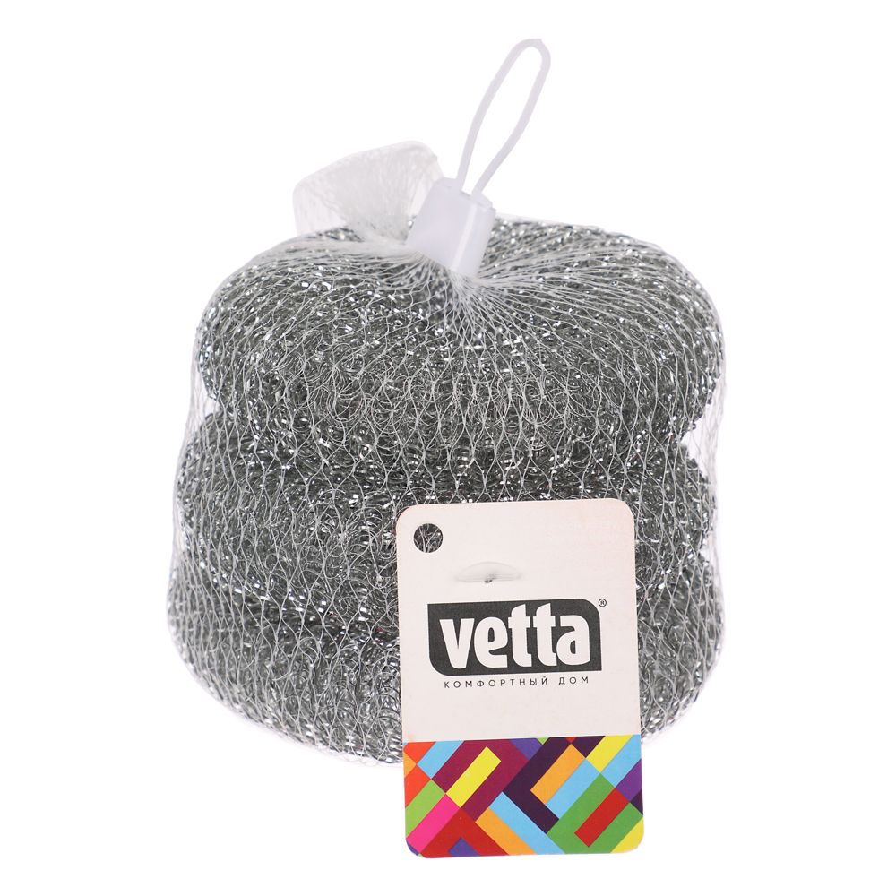 VETTA Набор металлических губок для кухни 3шт, 20гр - #3