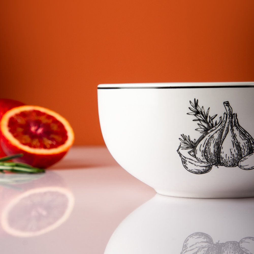 MILLIMI Китчен Салатник, 550мл, 14х6,5см, керамика - #10