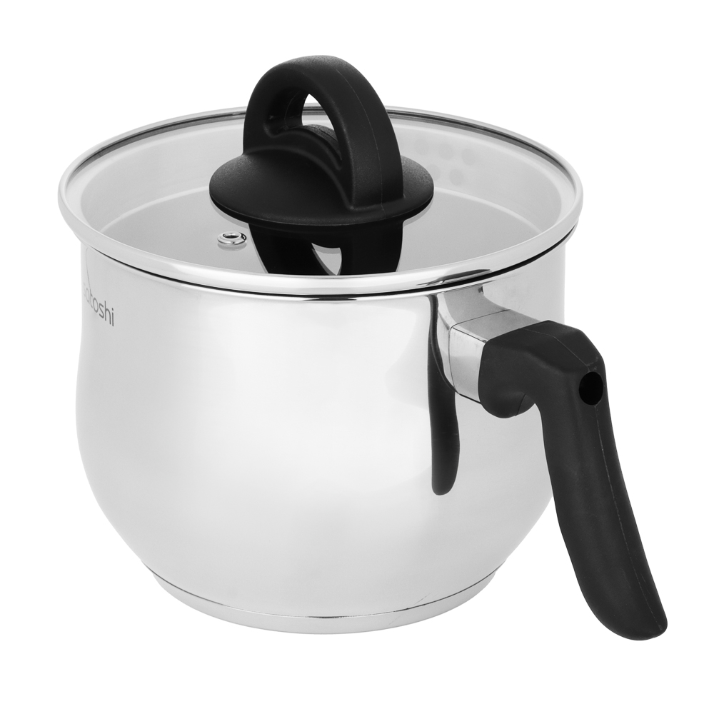 SATOSHI Мультикастрюля 16х12,5см. 2,5л. со стекл. крышкой, антипригарное покрытие, индукция - #7