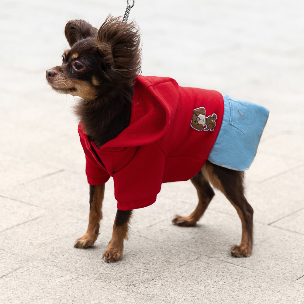 VETTA Толстовка для домашних животных с рисунком, хлопок, ПЭ, р. M - #14