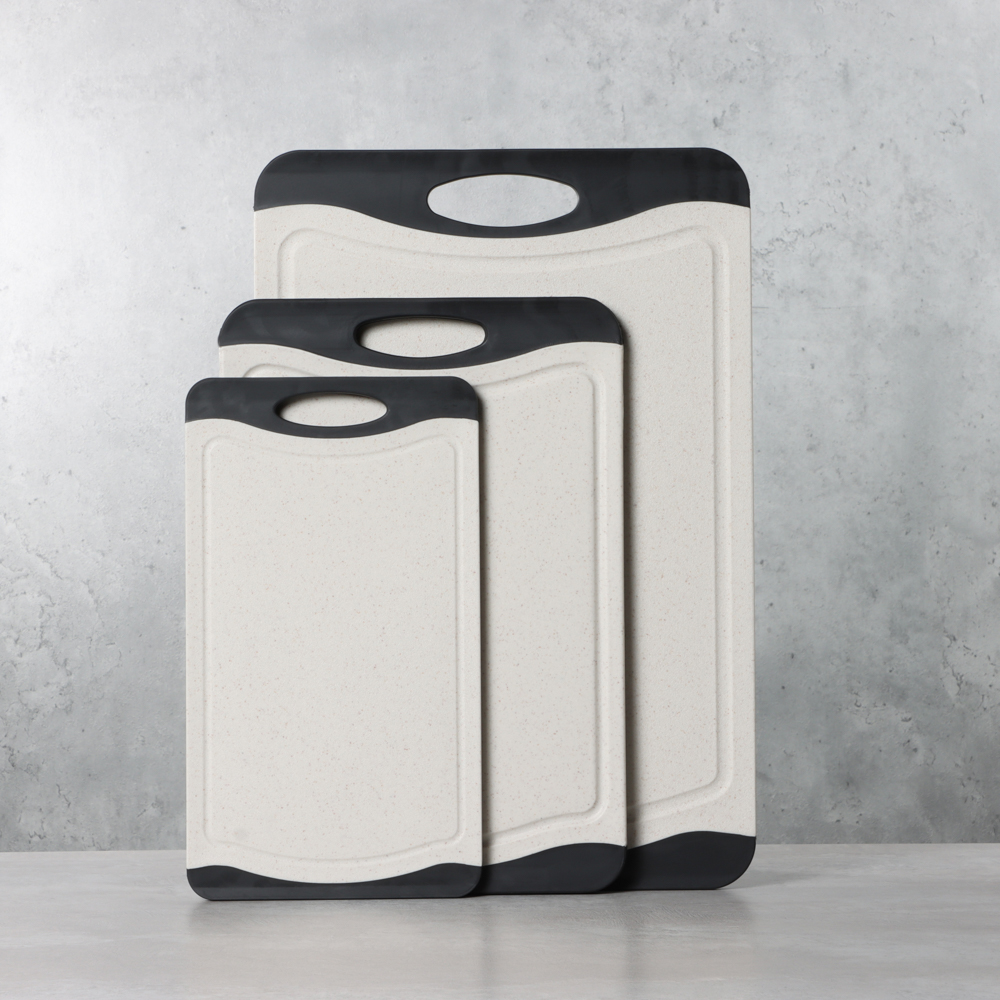 SATOSHI Женева Набор досок разделочных 3шт 36,5х24,5х0,8 см; 29х20х0,8 см; 25х14,5х0,8 см, пластик - #7