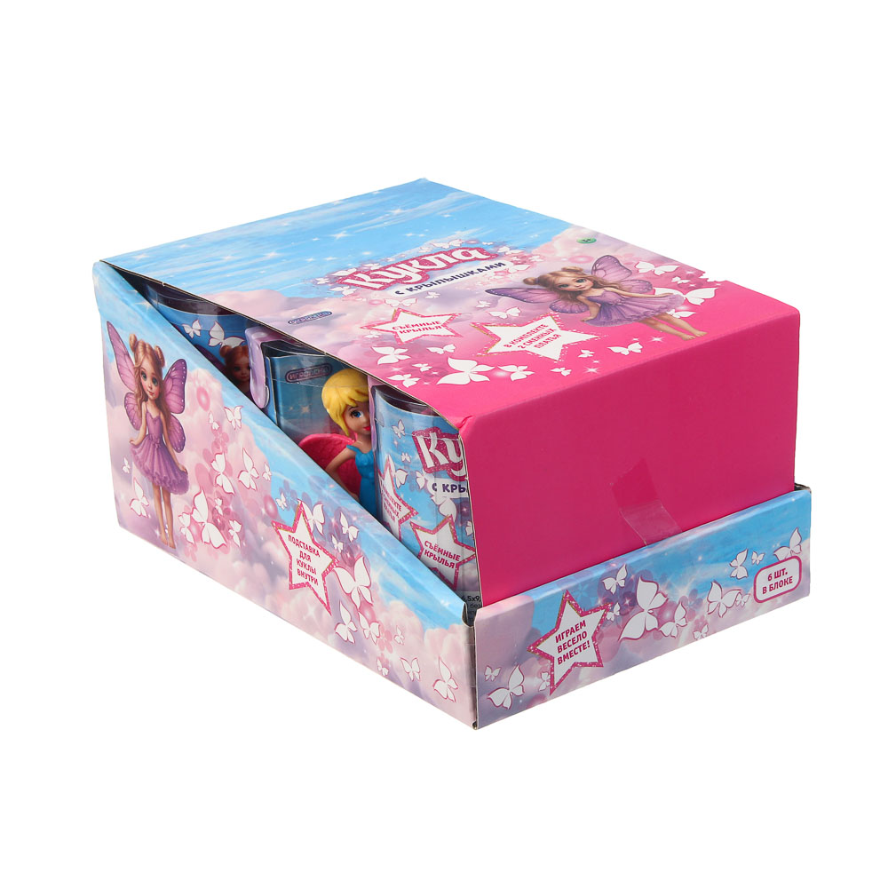 ИГРОЛЕНД Кукла 9 см с крылышками, 6,5х9,5 см, ABS, PVC, микс видов - #5
