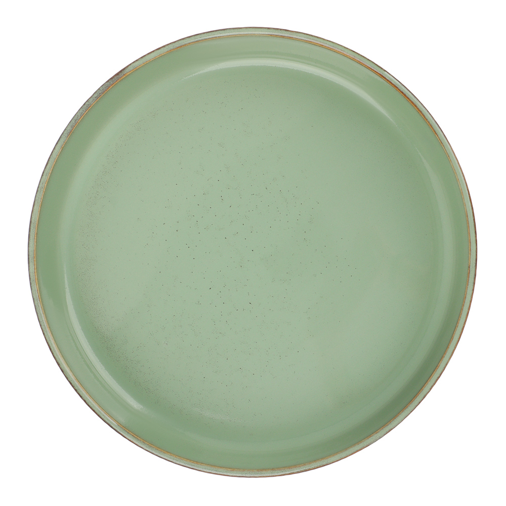 MILLIMI Кантри тарелка для супа 19,4см, 620мл, керамика, зеленый - #4