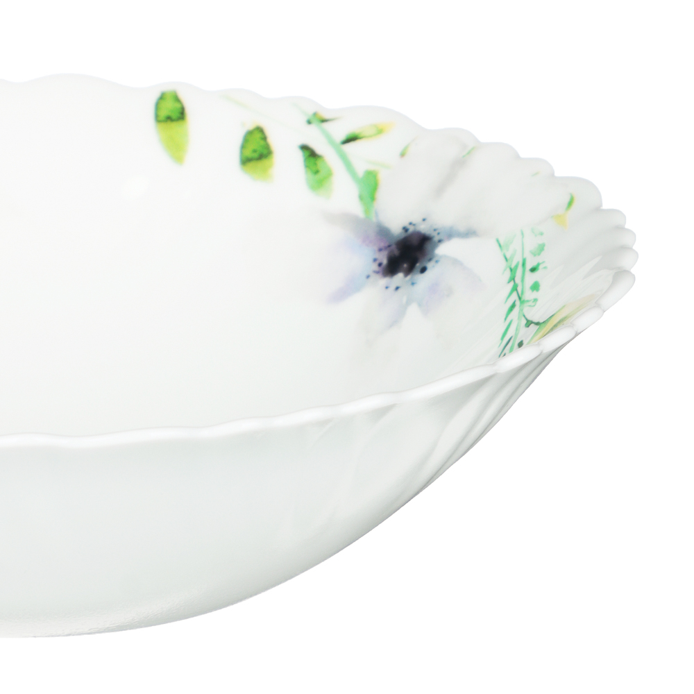 MILLIMI Шабер Набор столовой посуды 19 пр., опаловое стекло - #6