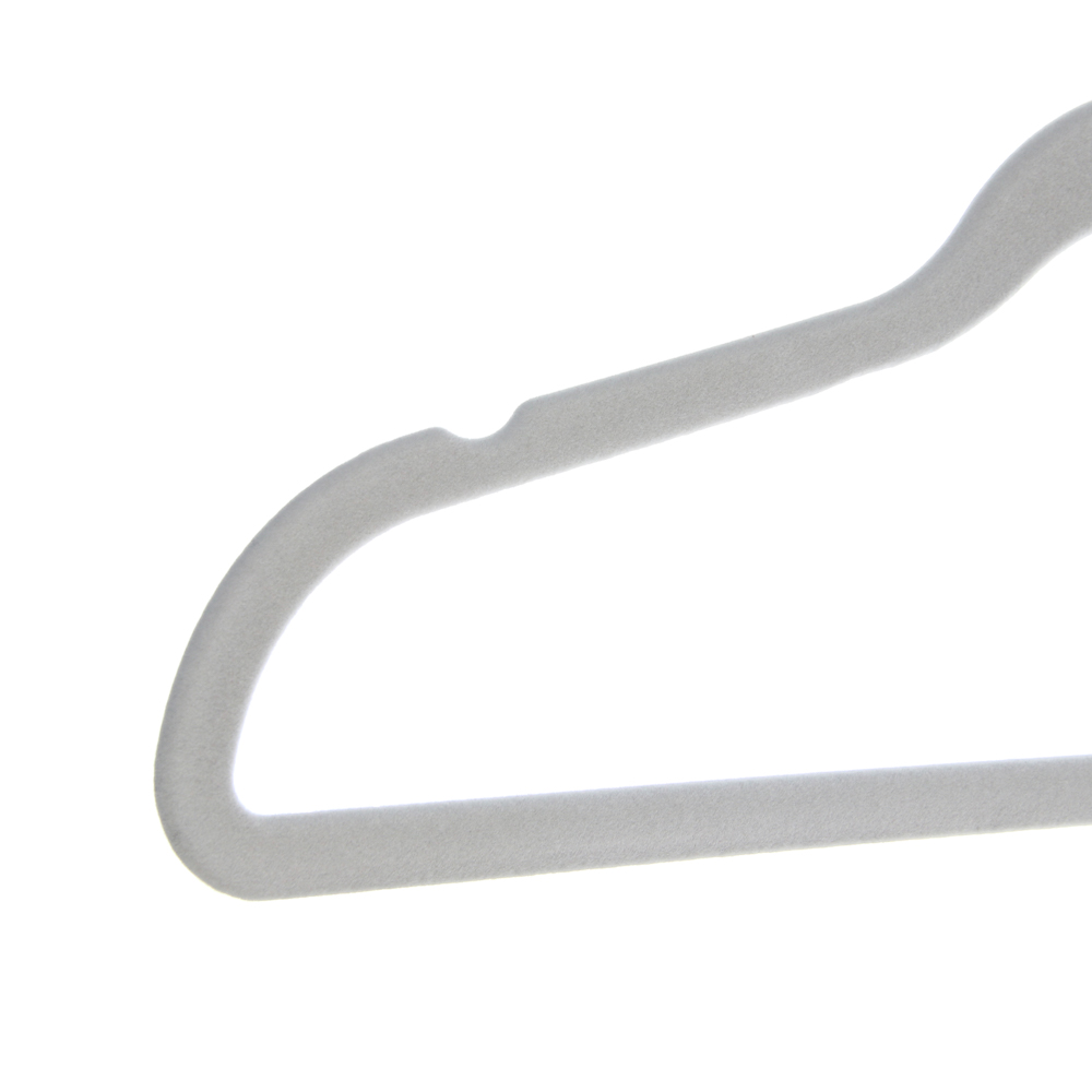 VETTA Набор вешалок для одежды 4шт, 42см, с покрытием флок - #5