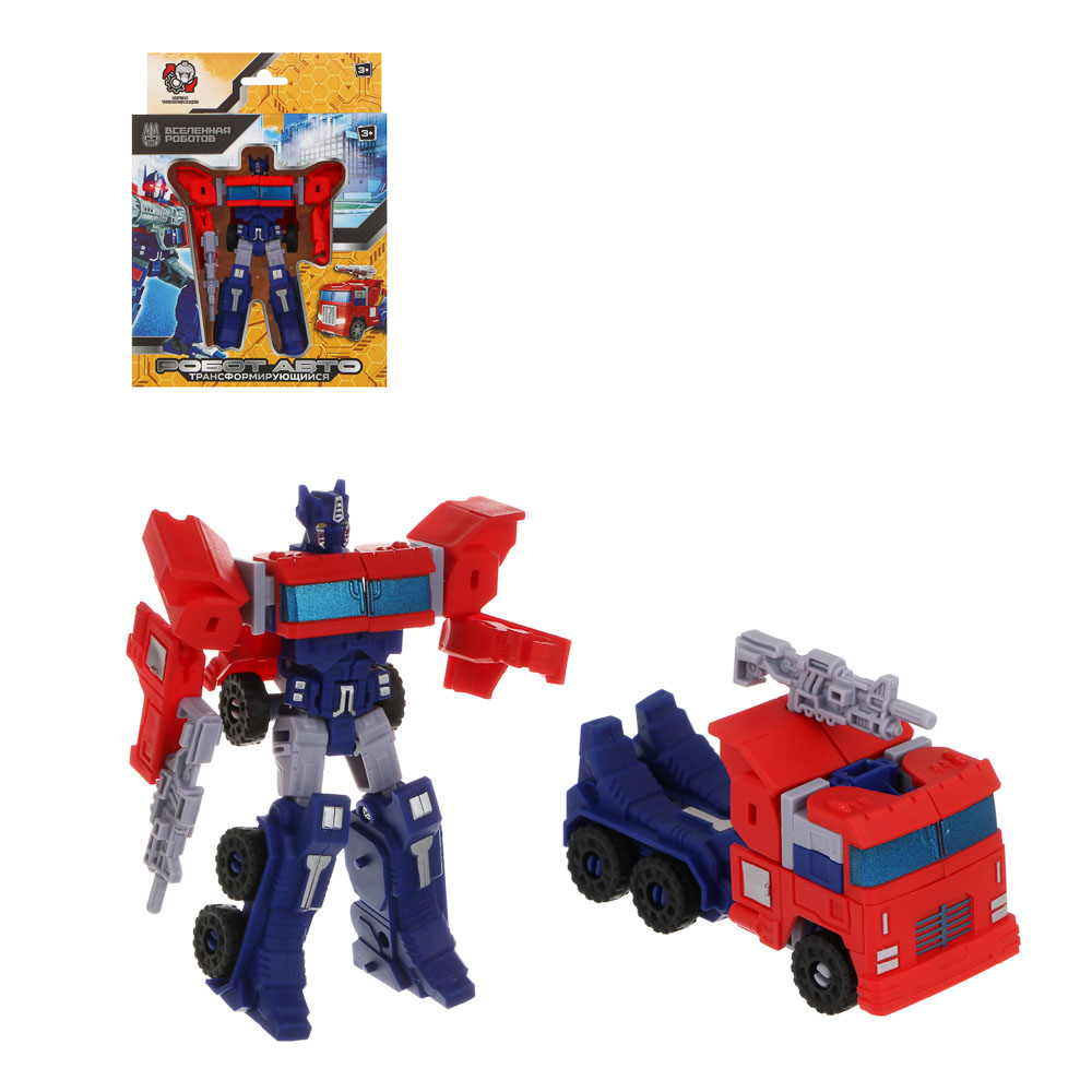 ИГРОЛЕНД Робот трансформирующийся "Авто", PP, 10 дизайнов, 26,4х15,5х7,7 см - #1
