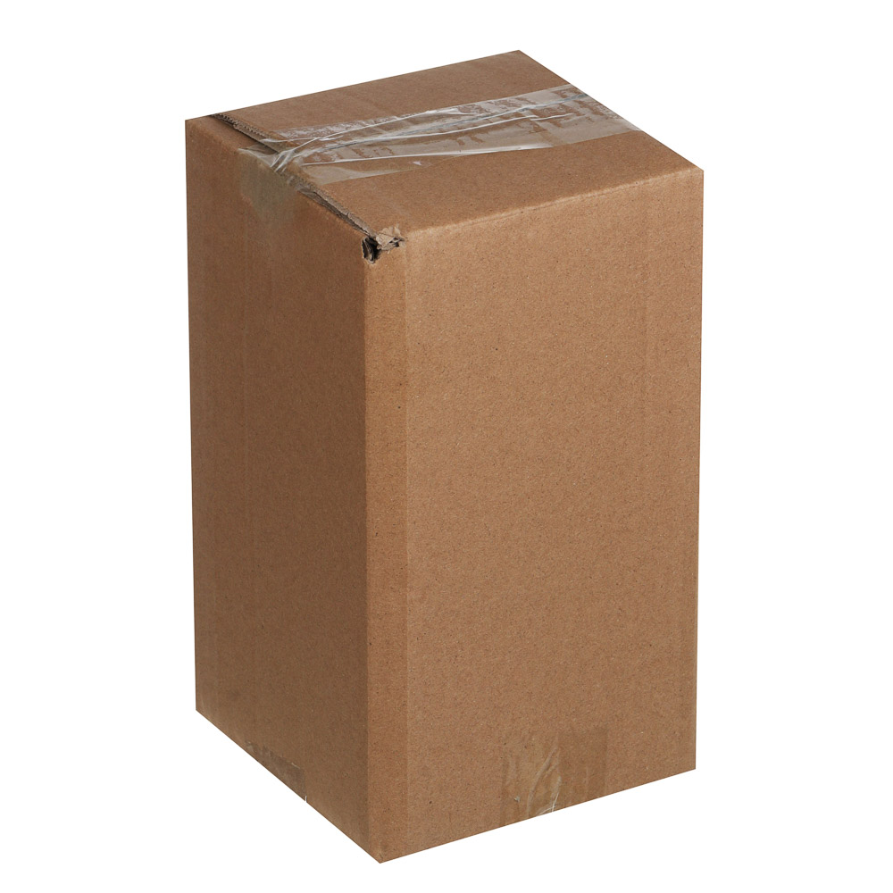 Ваза, 12х21см, стекло, цвет серый - #4