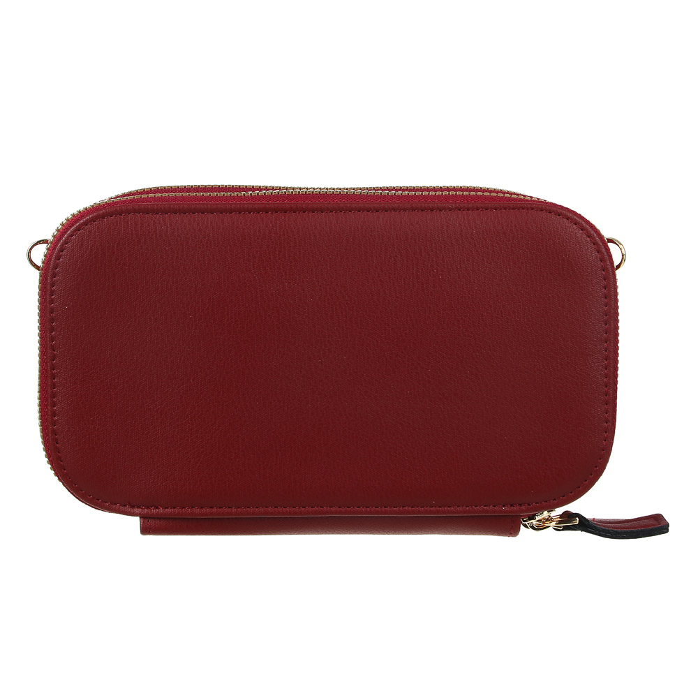 ЮL Кошелек-сумочка на длинном ремне, ПУ, 19,5х10,5см, 4 цвета, КК21-16 - #5