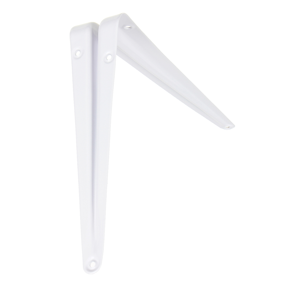 Уголок для полок белый 150х125 (5х6х0,8мм), металл - #3