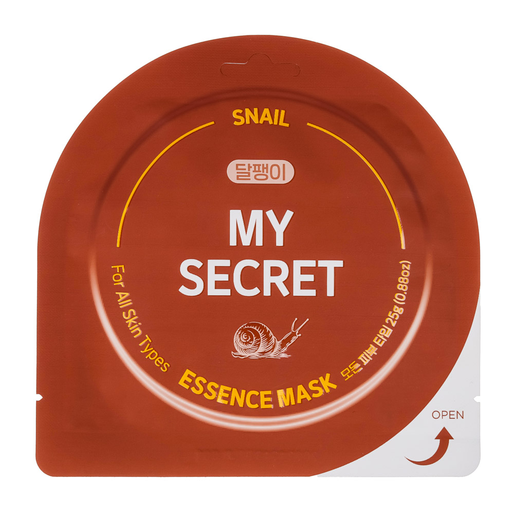 Маска для лица MY SECRET, 25 г, 2 вида:Hyaluronic acid/Snake venom - #4